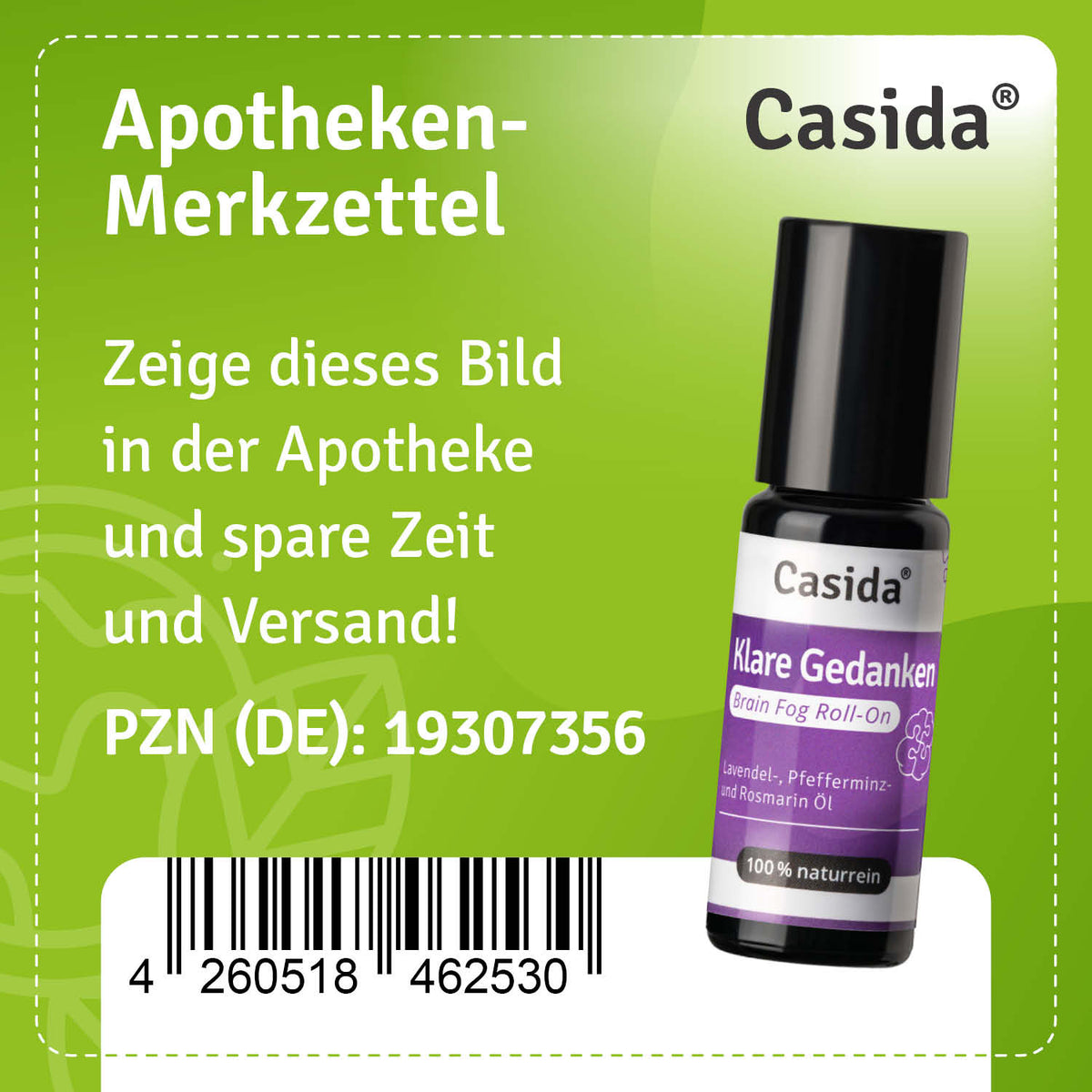 Brain Fog Roll-On Klare Gedanken Apotheke