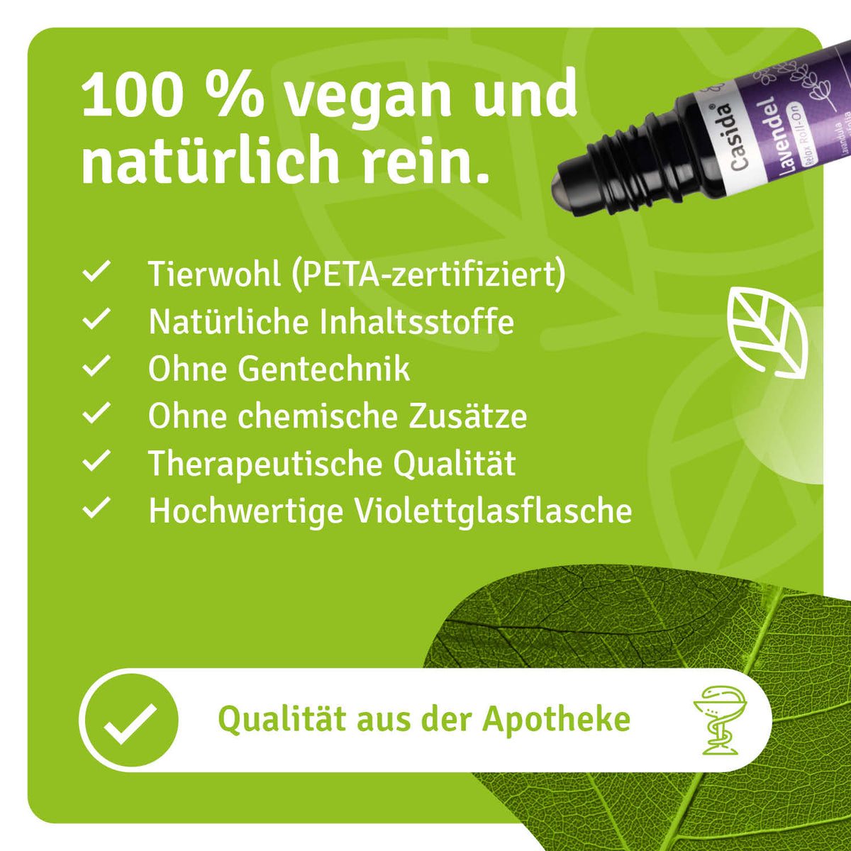 Lavendel Relax Roll-On natürliche Inhaltsstoffe