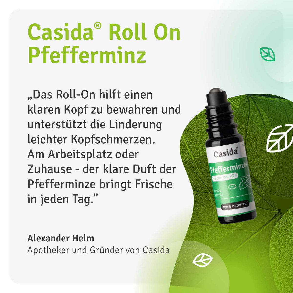 Pfefferminzöl Roll-On Casida