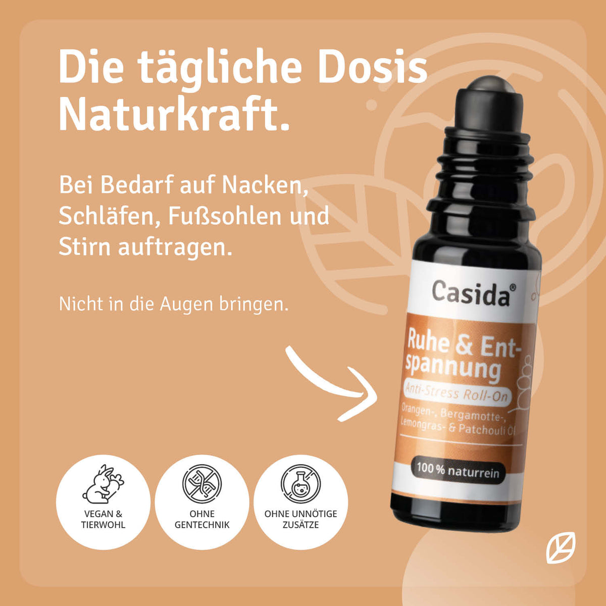 Roll-On Ruhe & Entspannung Anti-Stress Anwendung
