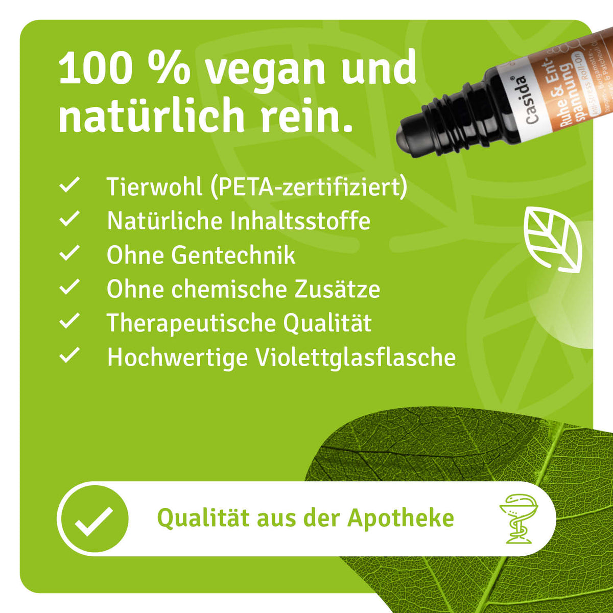 Roll-On Ruhe & Entspannung Anti-Stress natürliche Inhaltsstoffe