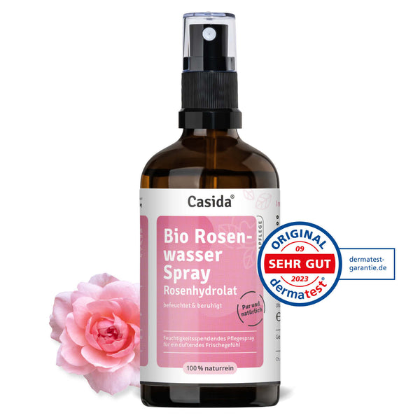 Bio Rosenwasser Spray – Rosenhydrolat