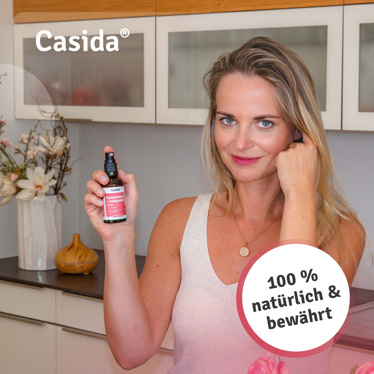 Rosenwasser + Teebaumöl Spray Wirkung