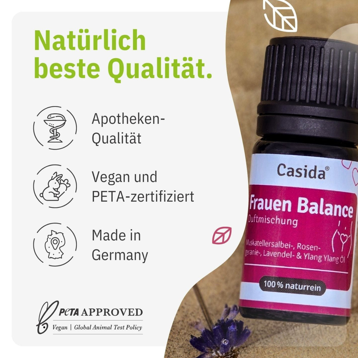 Duftmischung Frauen Balance tierversuchsfrei