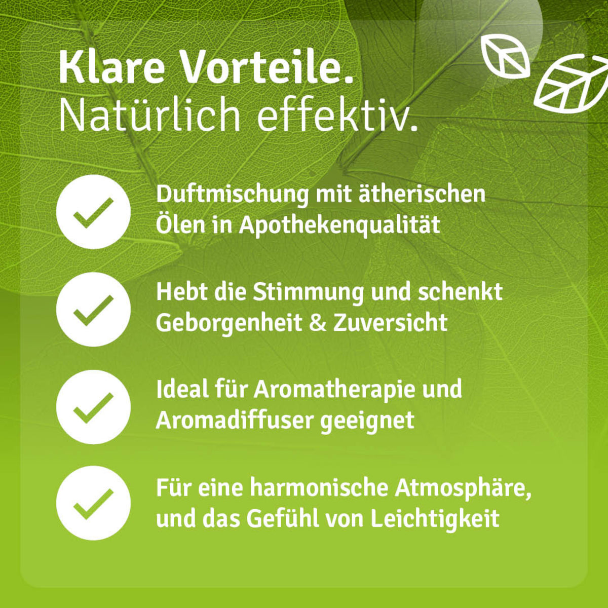 Duftmischung Frühlingsbrise Vorteile