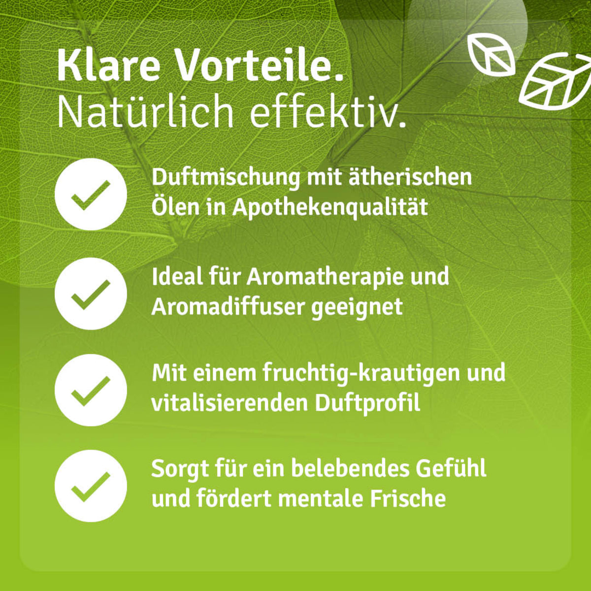 Duftmischung Konzentration & Fokus Vorteile