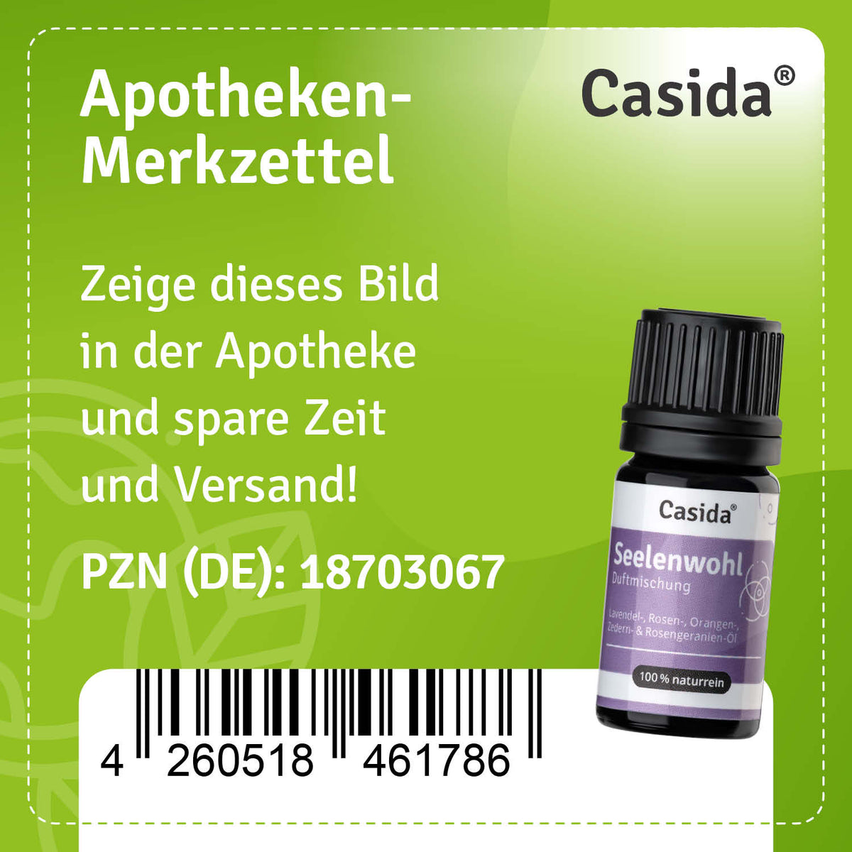 Duftmischung Seelenwohl Apotheke