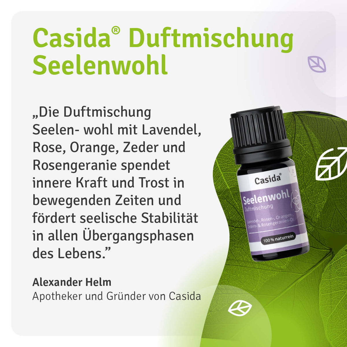 Duftmischung Seelenwohl Casida
