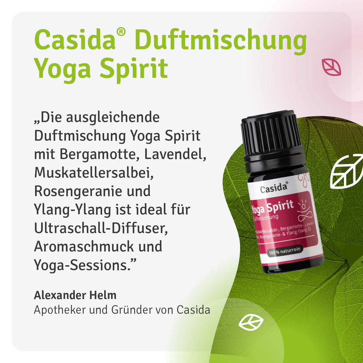 Duftmischung Yoga Spirit Casida