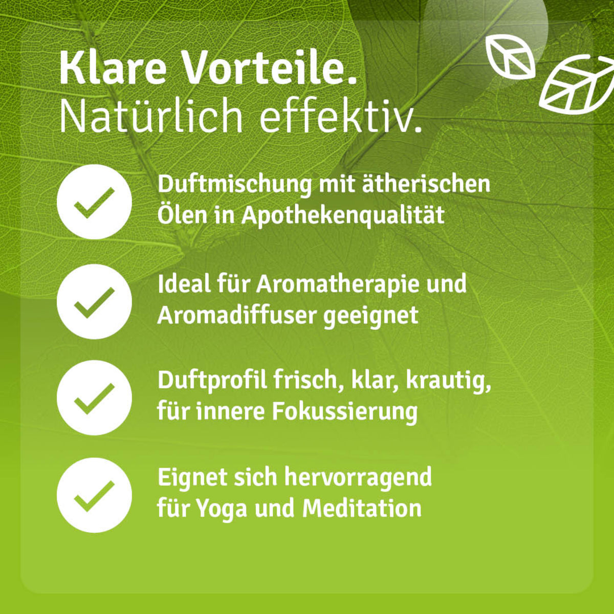 Duftmischung Yoga Spirit Vorteile