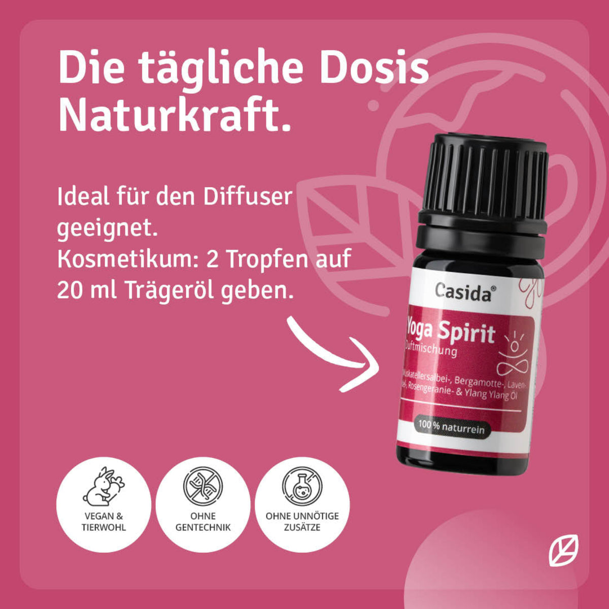 Duftmischung Yoga Spirit Anwendung