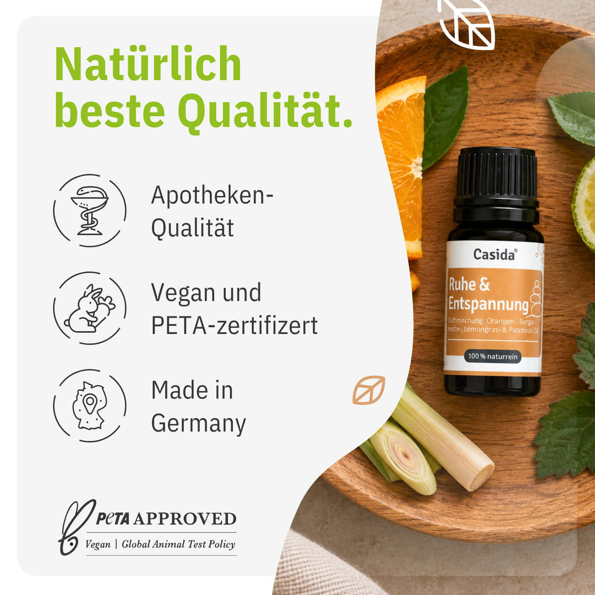 Duftmischung Ruhe & Entspannung Anti-Stress tierversuchsfrei
