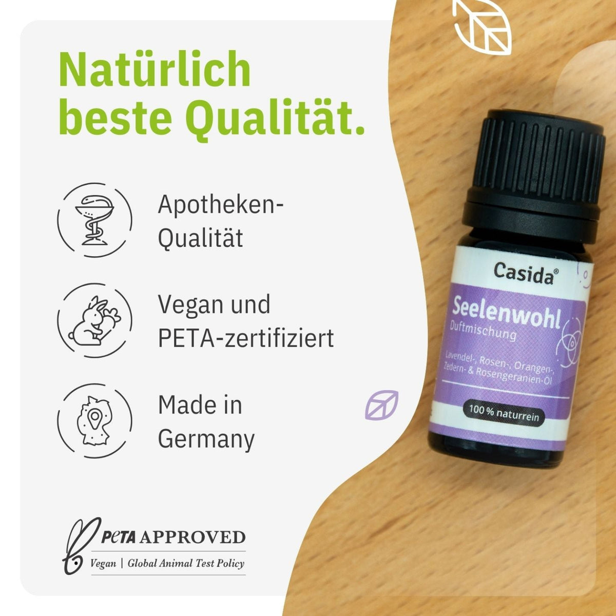 Duftmischung Seelenwohl tierversuchsfrei