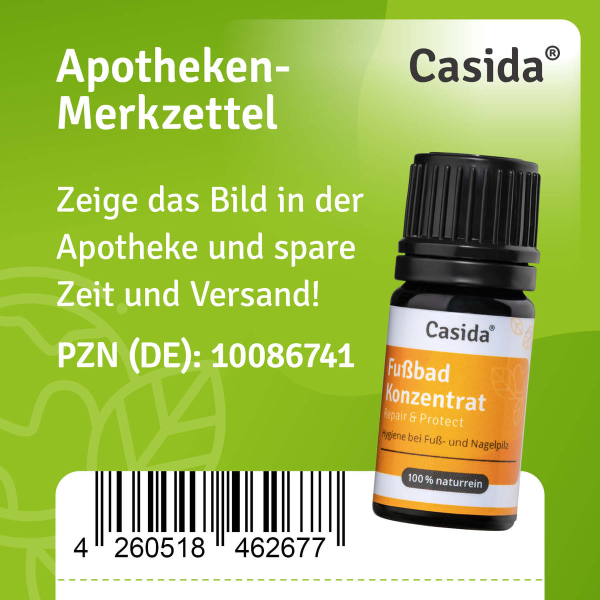 Fußbad Konzentrat Repair & Protect Apotheke