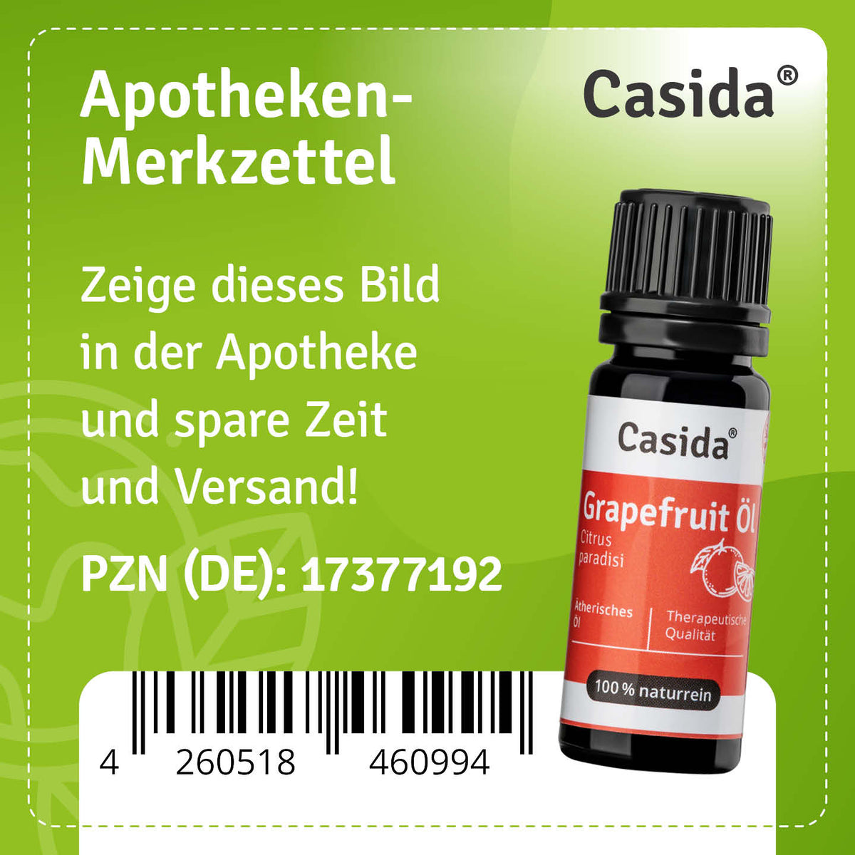 Grapefruit Öl Apotheke