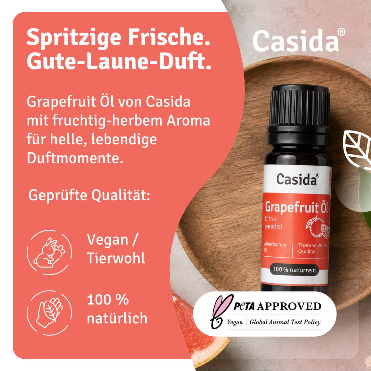Grapefruit Öl tierversuchsfrei