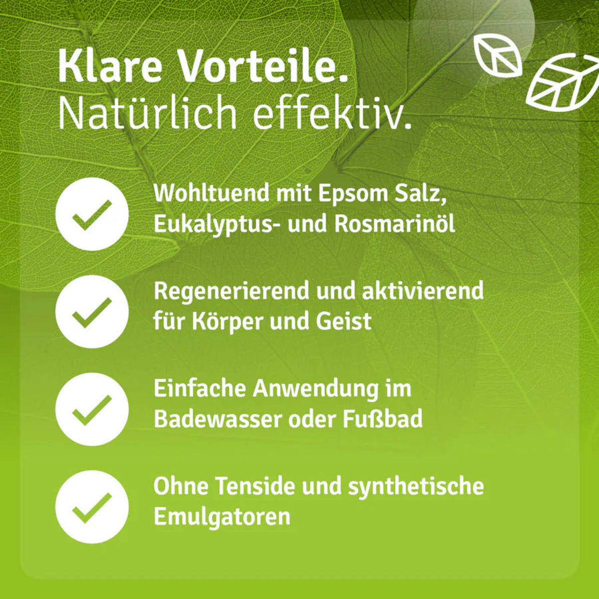 Epsom Salz 3er Vorteil-Set – Aktivbad Vorteile