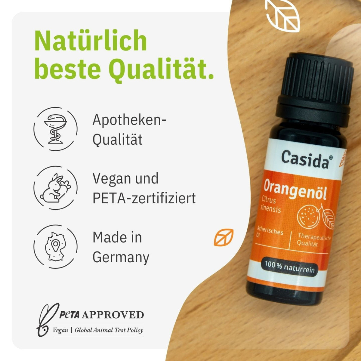 Orangenöl tierversuchsfrei