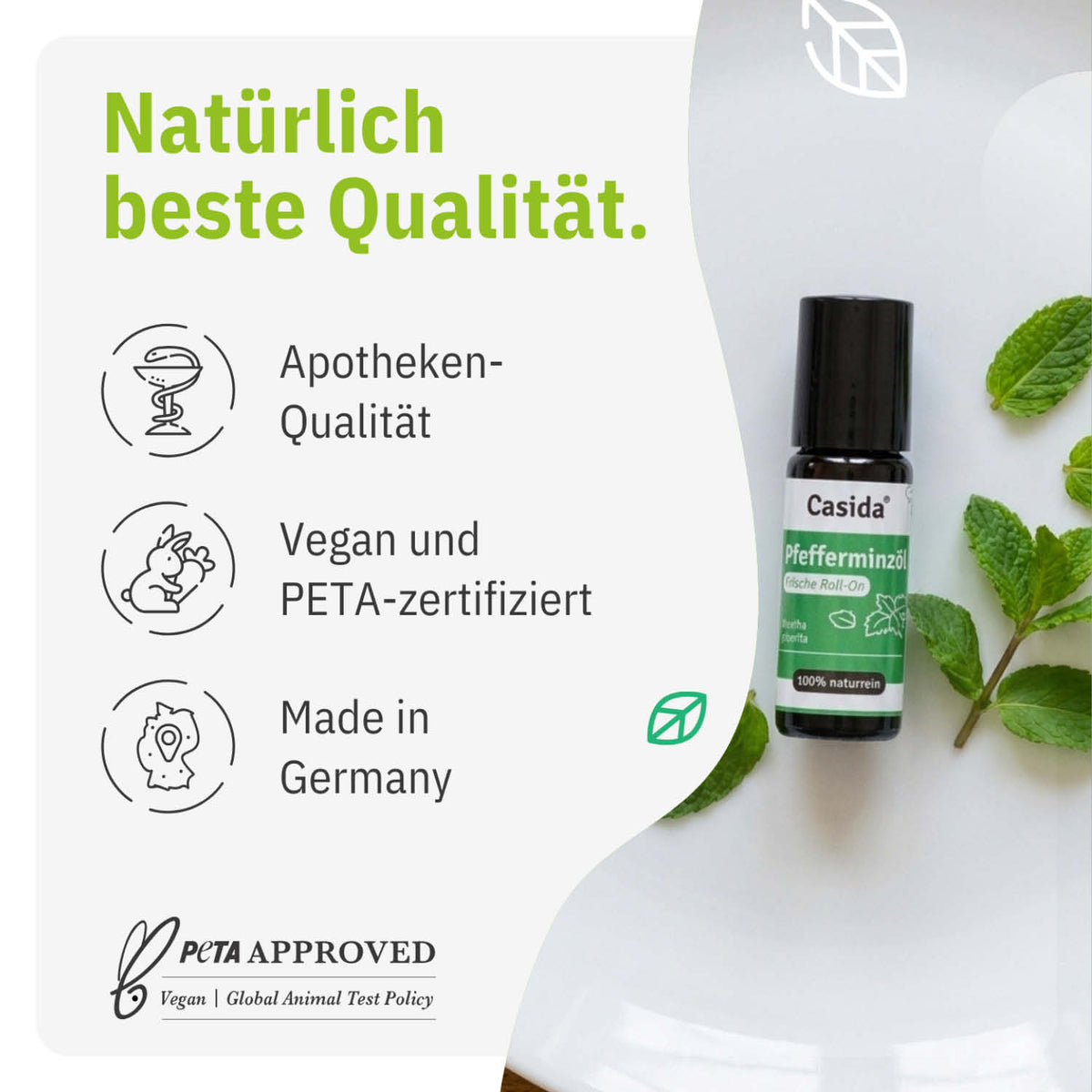Pfefferminzöl Roll-On tierversuchsfrei