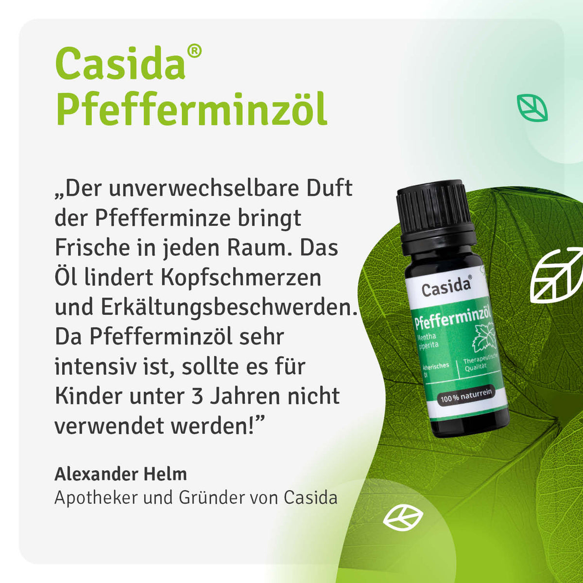 Pfefferminzöl Casida