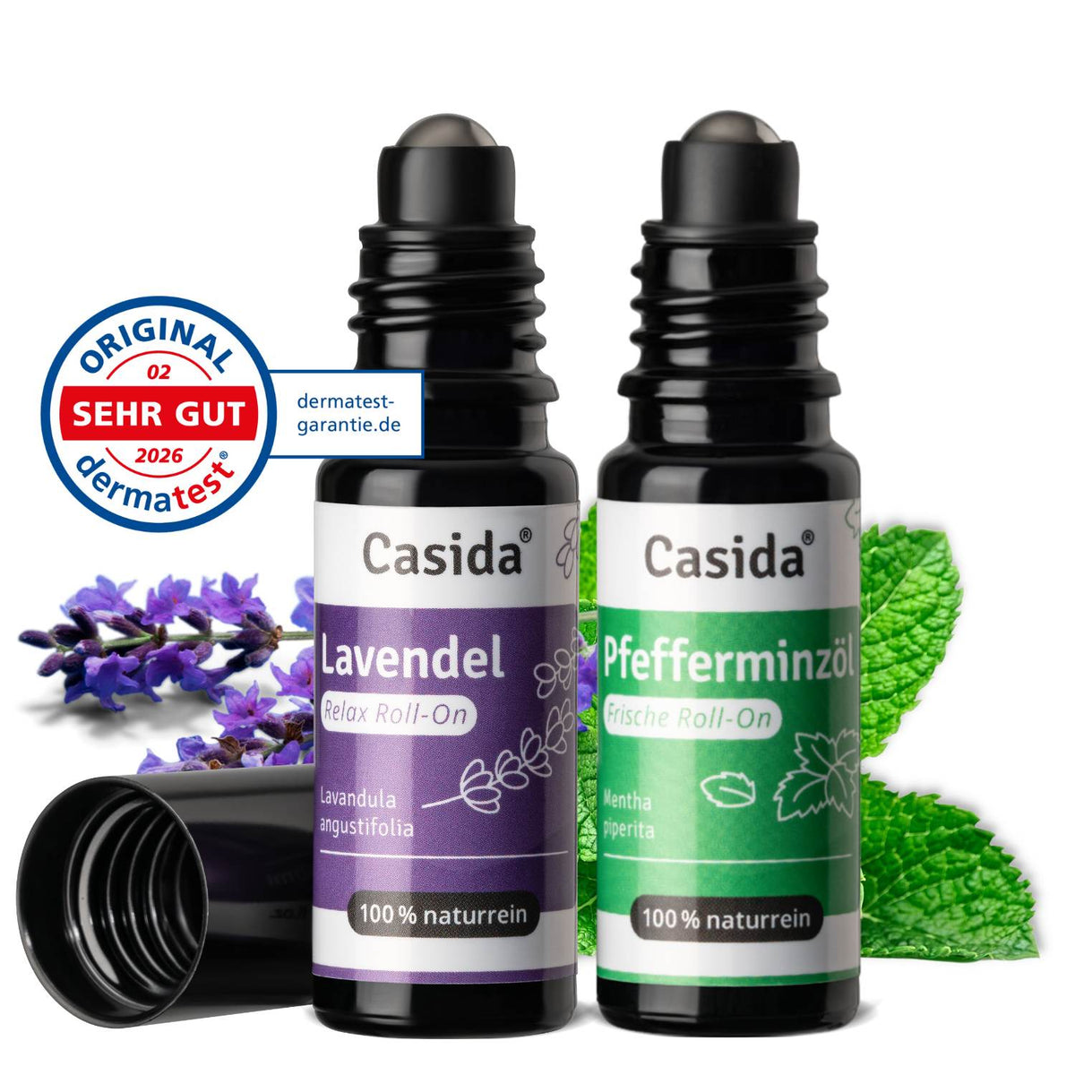Roll-On Set Lavendel + Pfefferminz