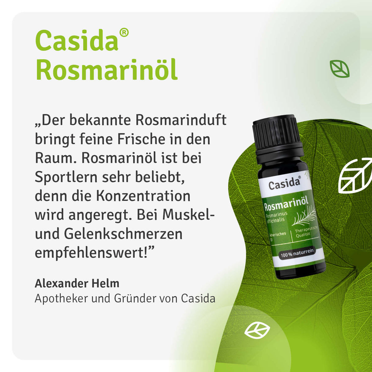 Rosmarinöl Casida