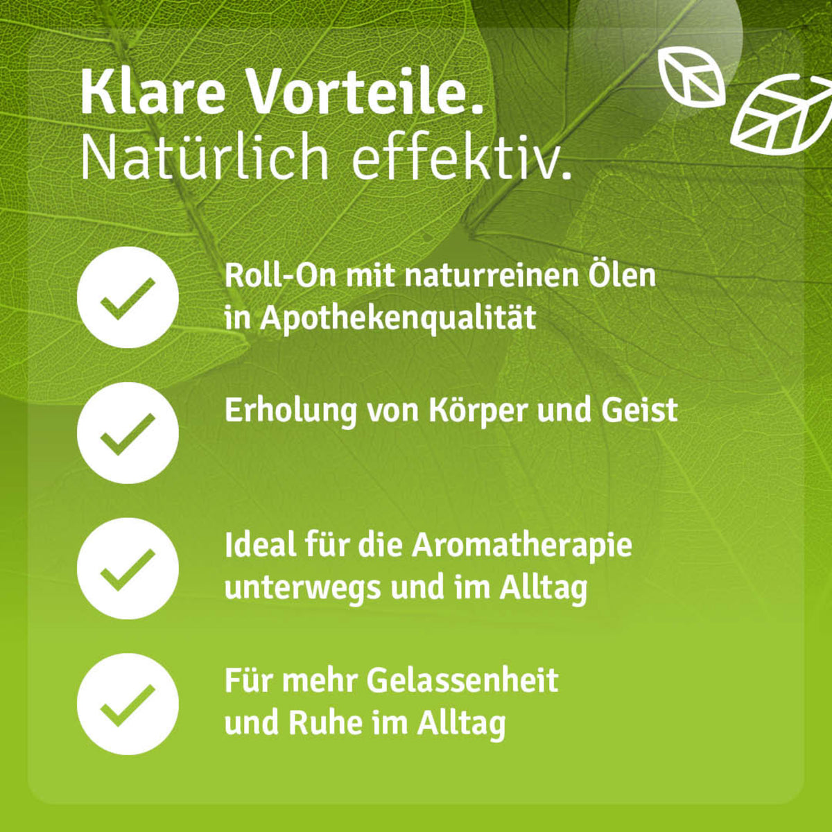 Roll-On Ruhe & Entspannung Anti-Stress Vorteile