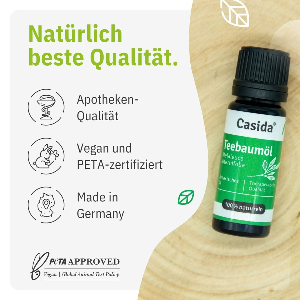 Teebaumöl tierversuchsfrei