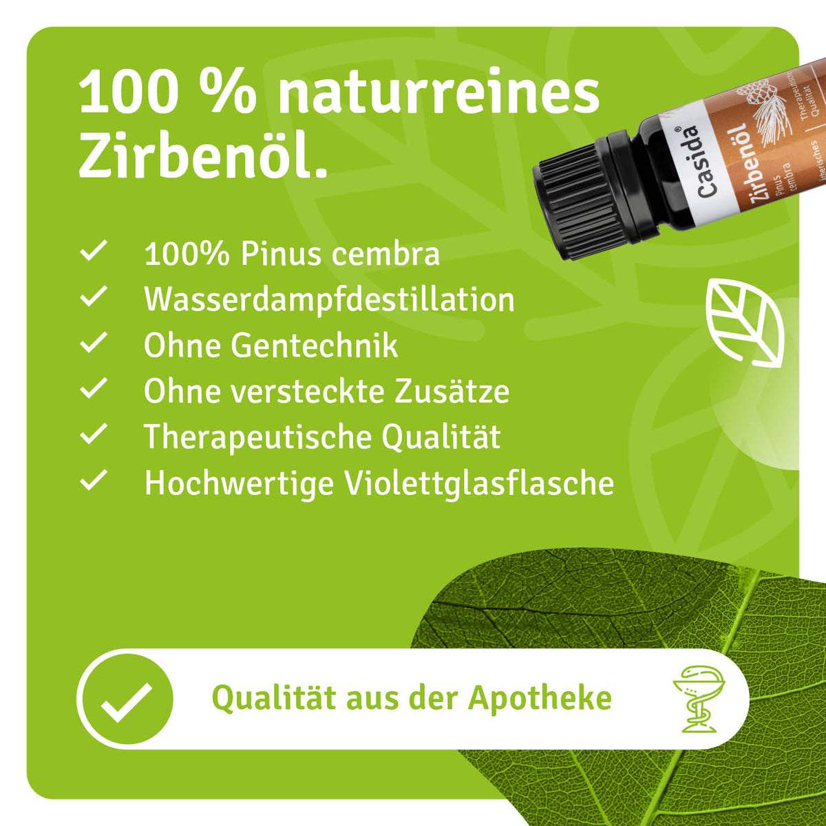 Zirbenöl natürliche Inhaltsstoffe