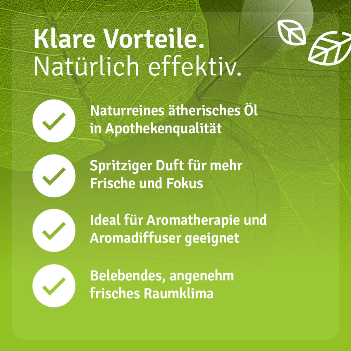 Zitronenöl Vorteile