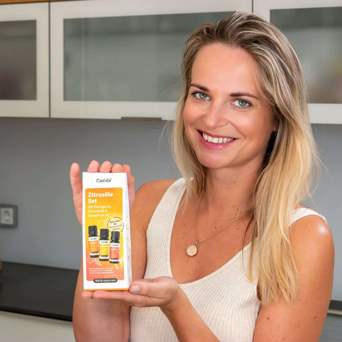 Zitrusöle Set - Ätherische Öle Set mit Zitrone, Orange & Grapefruit Produktbild