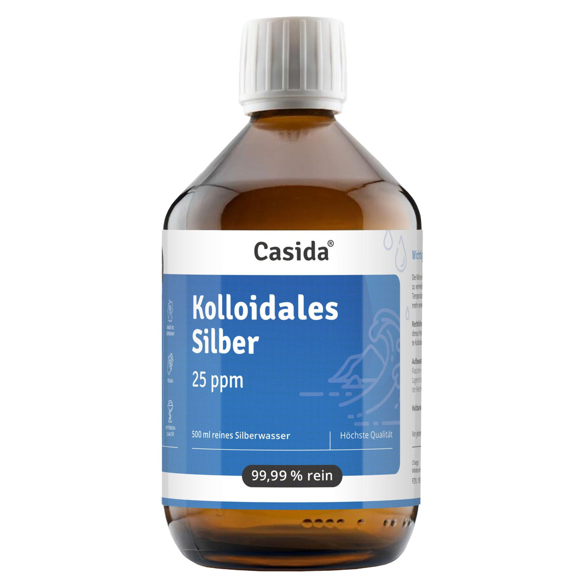 Kolloidales Silber 25ppm 500ml